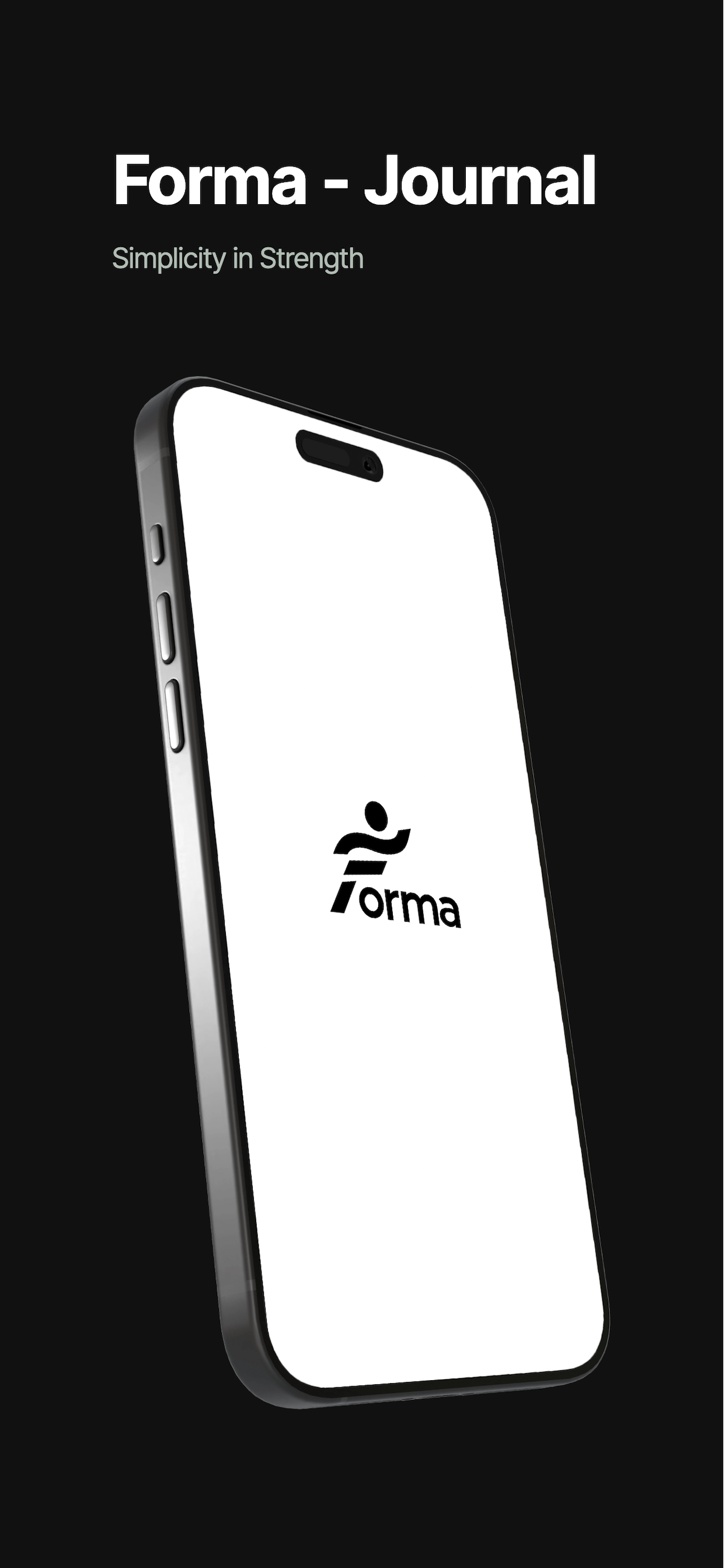 Forma home screen with workout start button